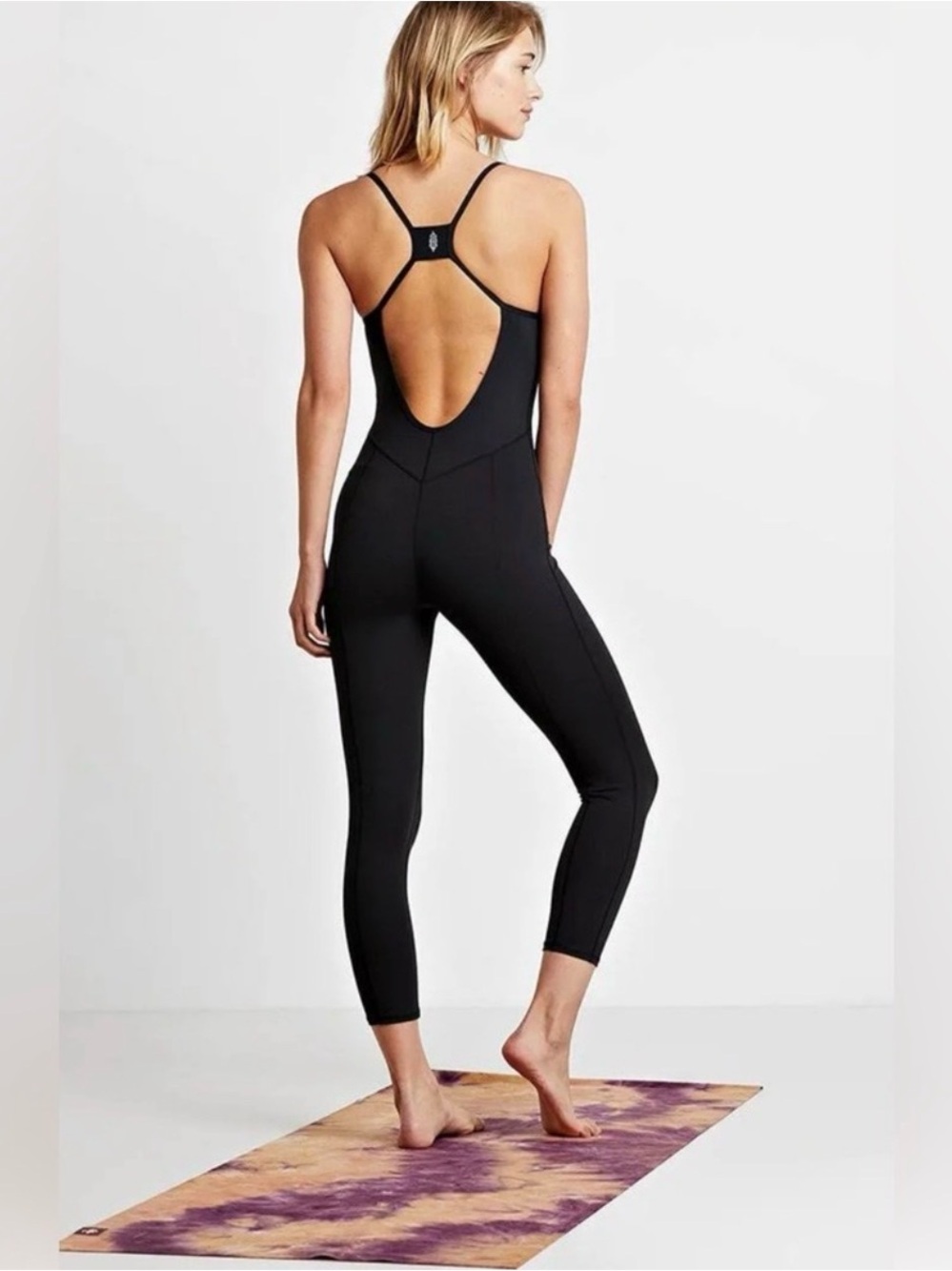 FP Movement Ashford Side-to-Side Performance Jumpsuit Black XS — Excellent!